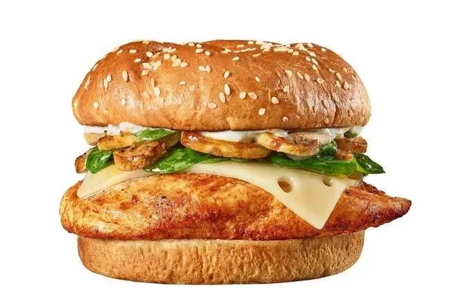 Down to Earth Chicken Burger
