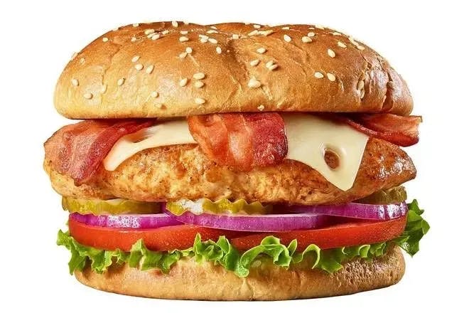 Pig 'n' Chicken Burger